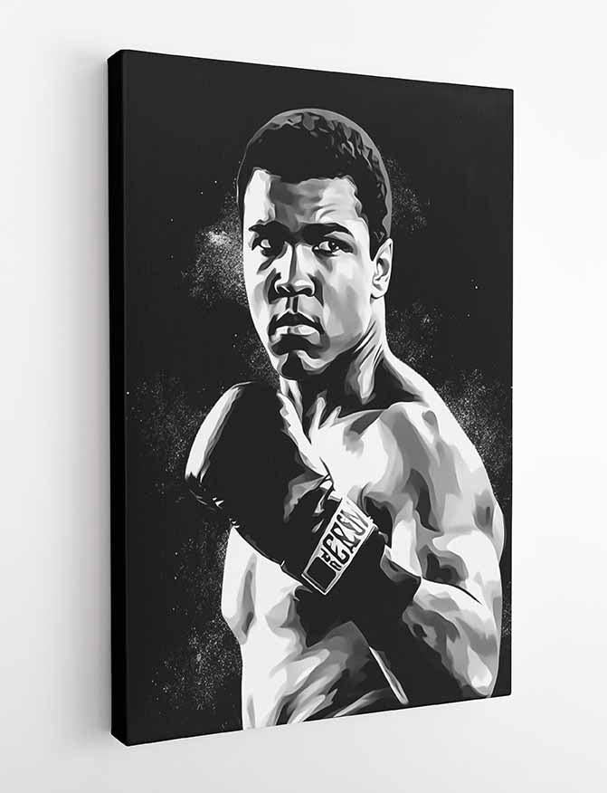 P232 Muhammad Ali Canvas Art Prints, Posters, and Wall Art Pop Art Collection