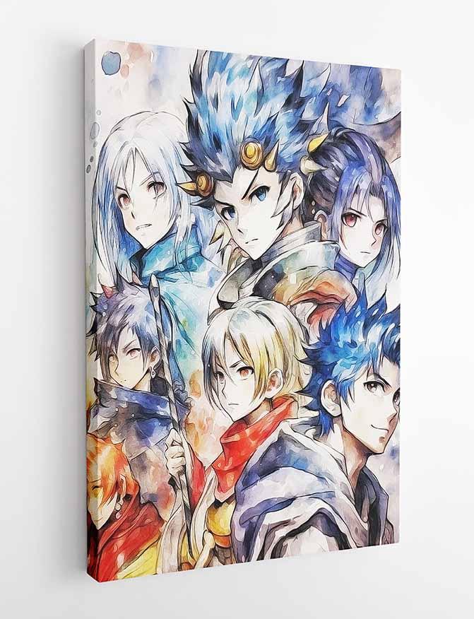 P243 Manga & Canvas Art Prints, Posters, and Wall Art
