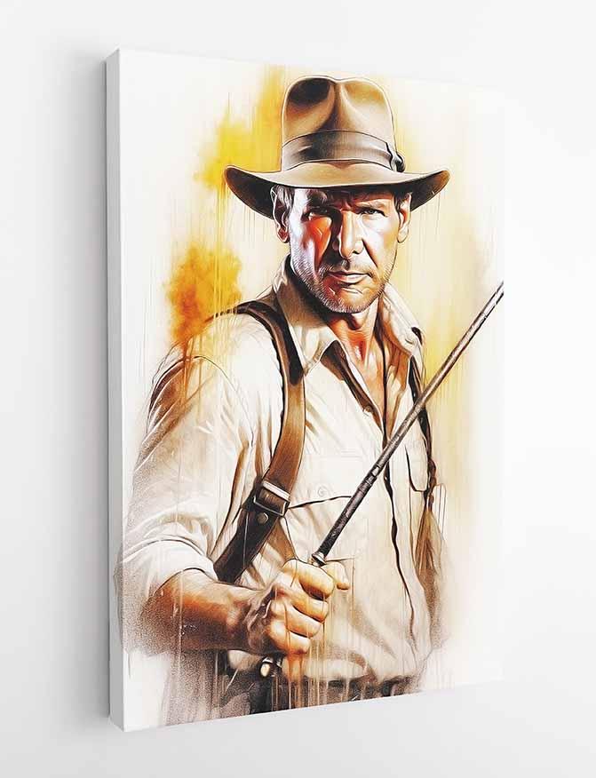 P256 Harrison Ford Canvas Art Prints, Posters, and Wall Art Pop Art Collection