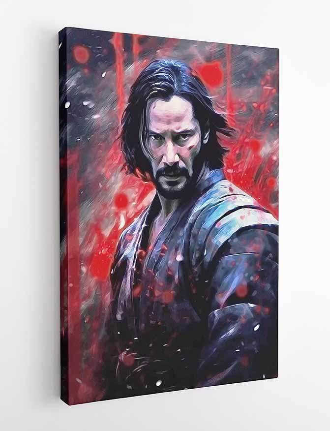 P258 John Wick Canvas Art Prints, Posters, and Wall Art Pop Art Collection