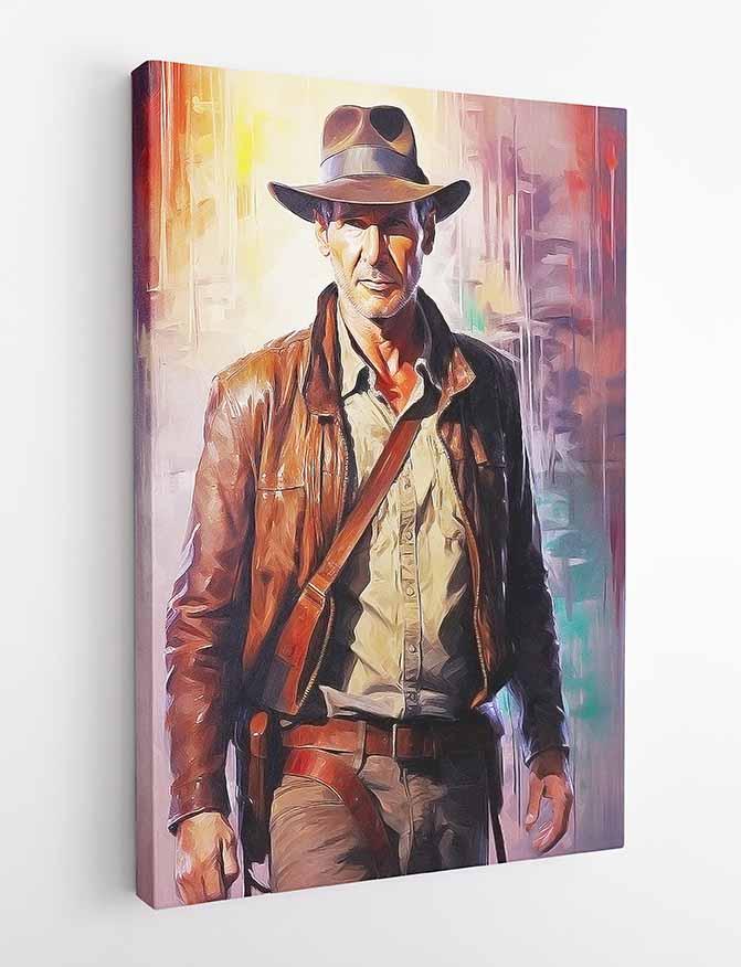 P259 Harrison Ford Canvas Art Prints, Posters, and Wall Art Pop Art Collection