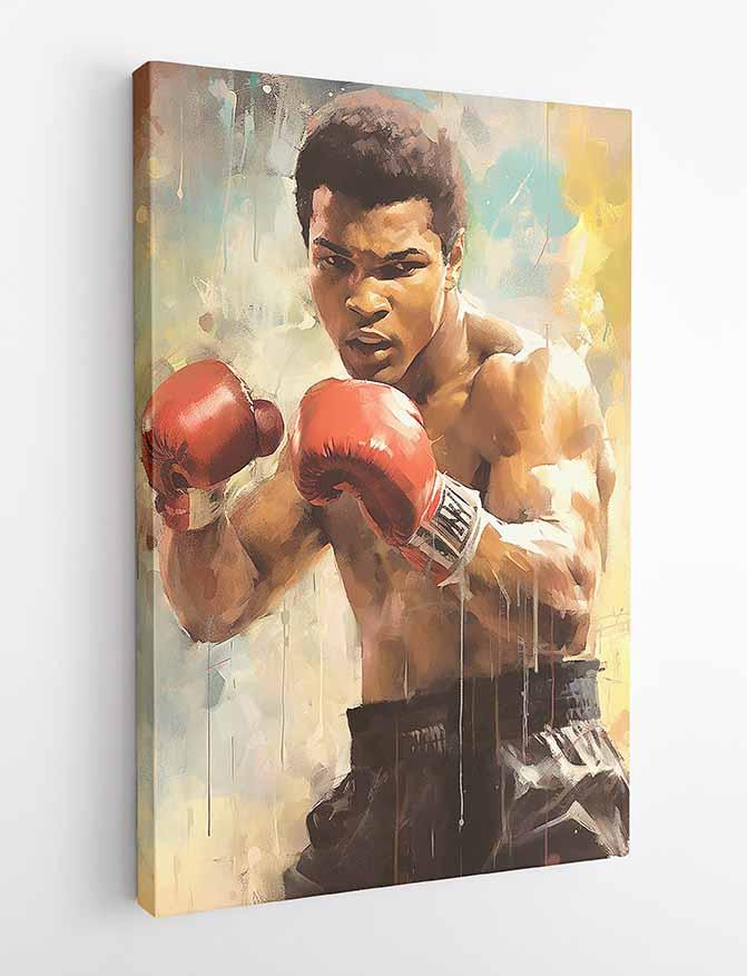 P270 Muhammad Ali Canvas Art Prints, Posters, and Wall Art Pop Art Collection