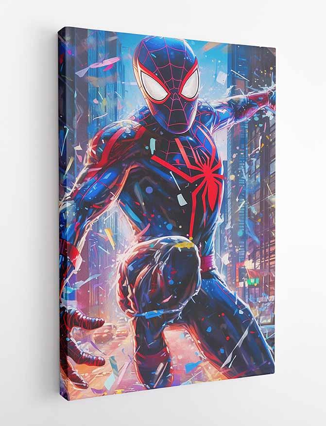 P285 Spider Man Canvas Art Prints, Posters, and Wall Art Superhero Collection
