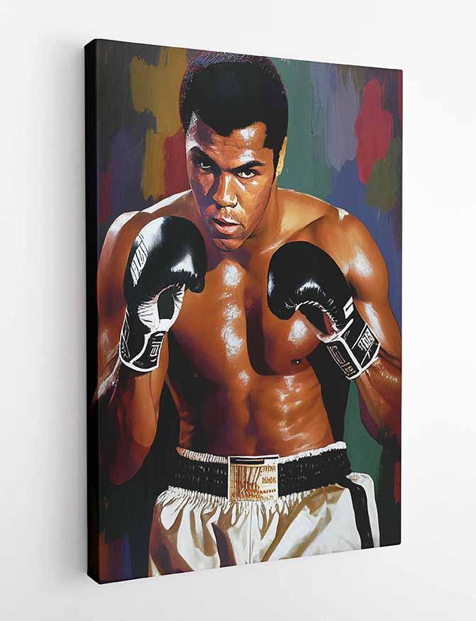 P35 Muhammad Ali Canvas Art Prints, Posters, and Wall Art Pop Art Collection