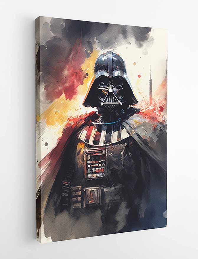P41 Darth Vader Canvas Art Prints, Posters, and Wall Art Fantasy & Sci-Fi Collection