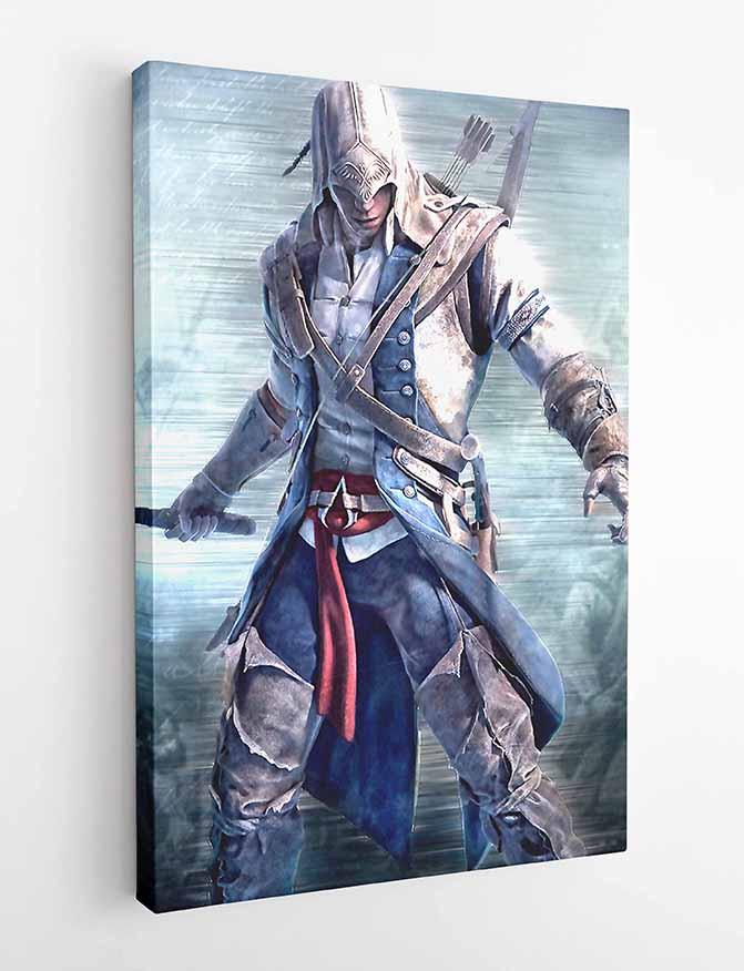 P50 Assassin's Creed Canvas Art Prints, T-Shirts, Posters, and Mugs, Cushion Cover Expressive Collection