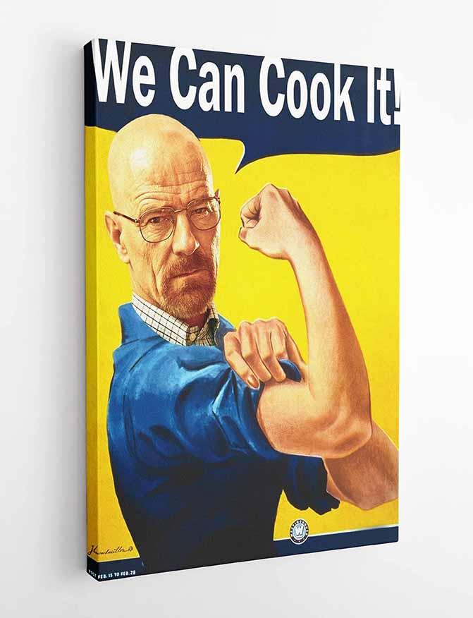 P52 Breaking Bad Canvas Art Prints, Posters, and Wall Art Pop Art Collection