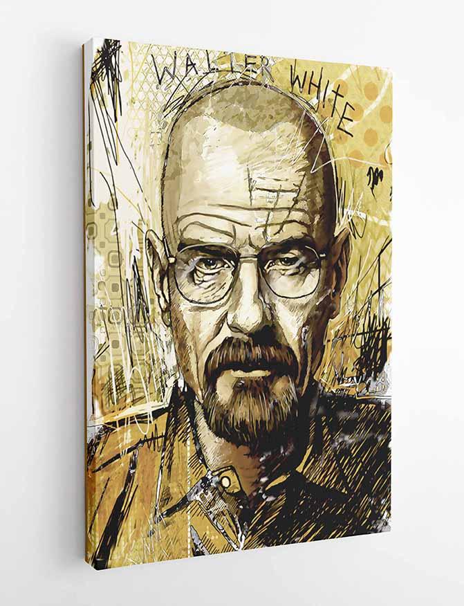 P55 Breaking Bad Canvas Art Prints, Posters, and Wall Art Pop Art Collection