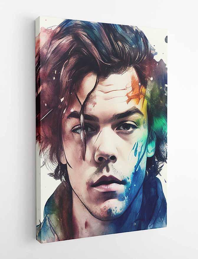P62 Harry Styles Canvas Art Prints, Posters, and Wall Art Pop Art Collection