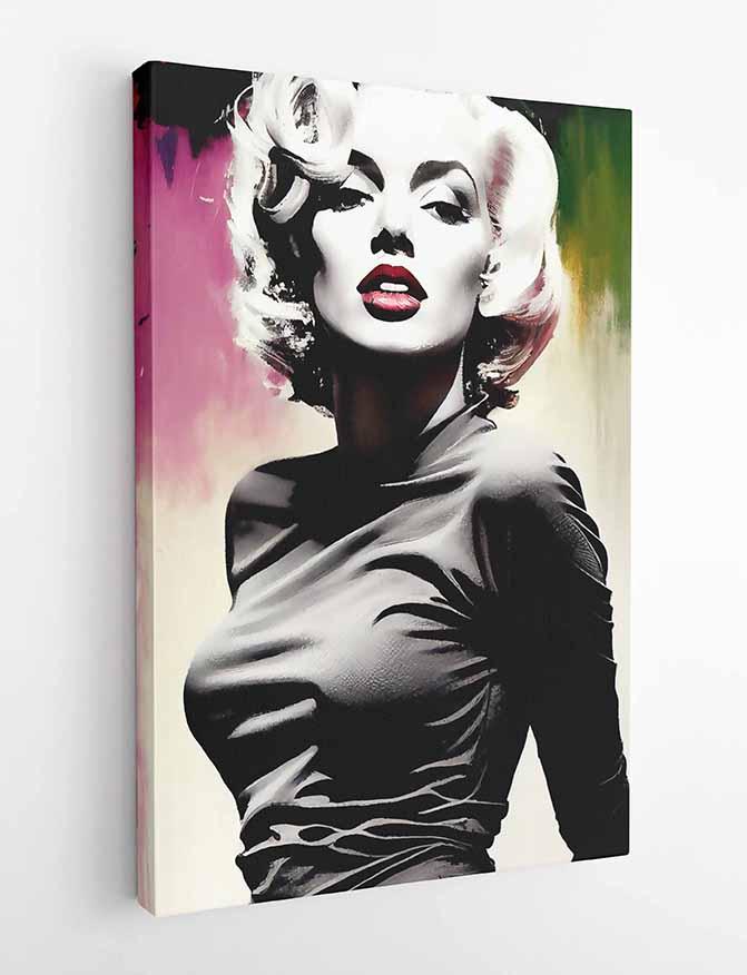 P68 Marilyn Monroe Canvas Art Prints, Posters, and Wall Art Pop Art Collection