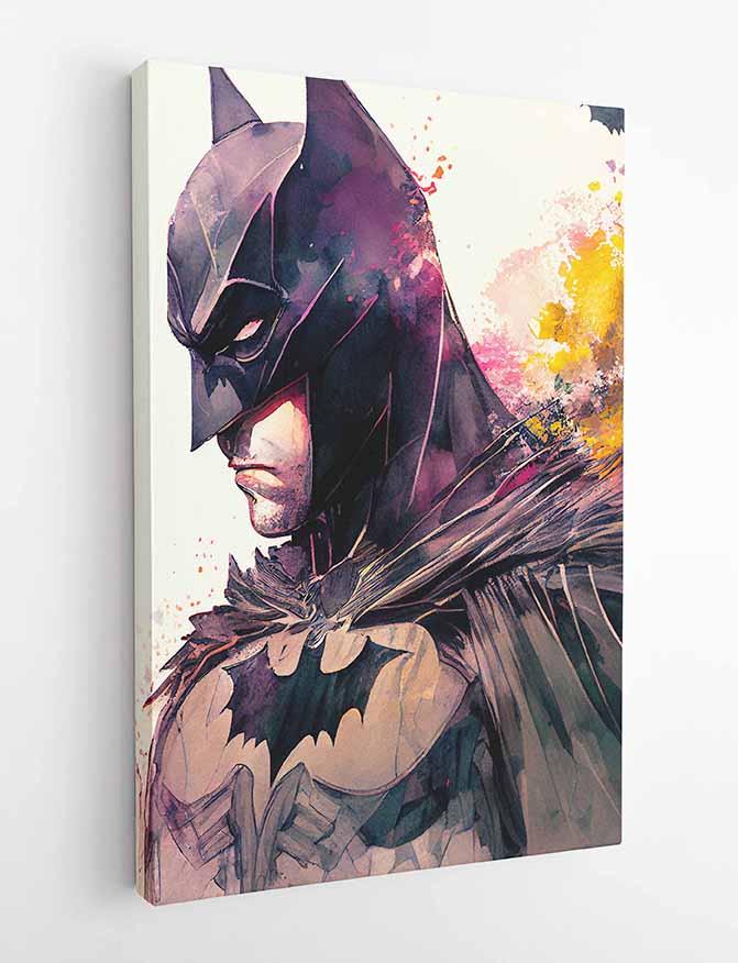 P70 Batman Canvas Art Prints, Posters, and Wall Art Superhero Collection