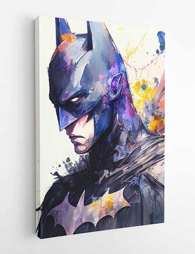 P71 Batman Canvas Art Prints, Posters, and Wall Art Superhero Collection