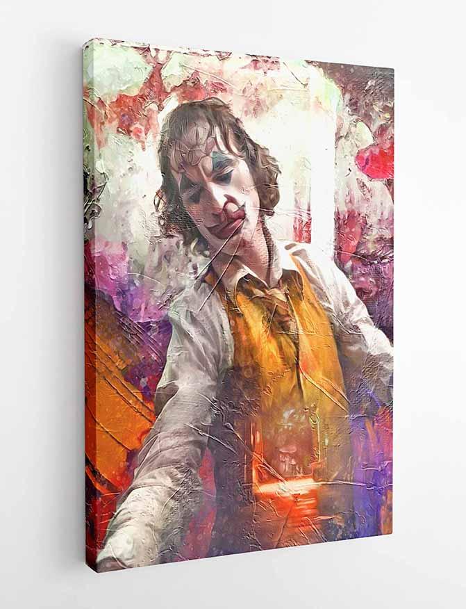 P80 Joker Canvas Art Prints, Posters, and Wall Art Superhero Collection