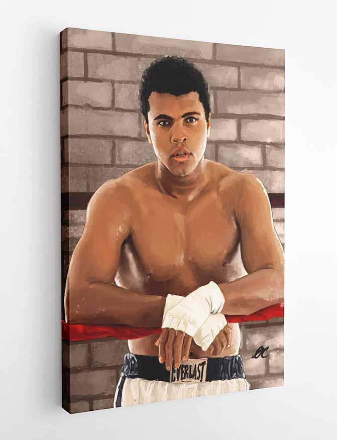 P91 Muhammad Ali Canvas Art Prints, Posters, and Wall Art Pop Art Collection