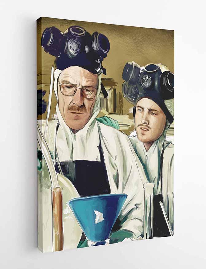 P93 Breaking Bad Canvas Art Prints, Posters, and Wall Art Pop Art Collection