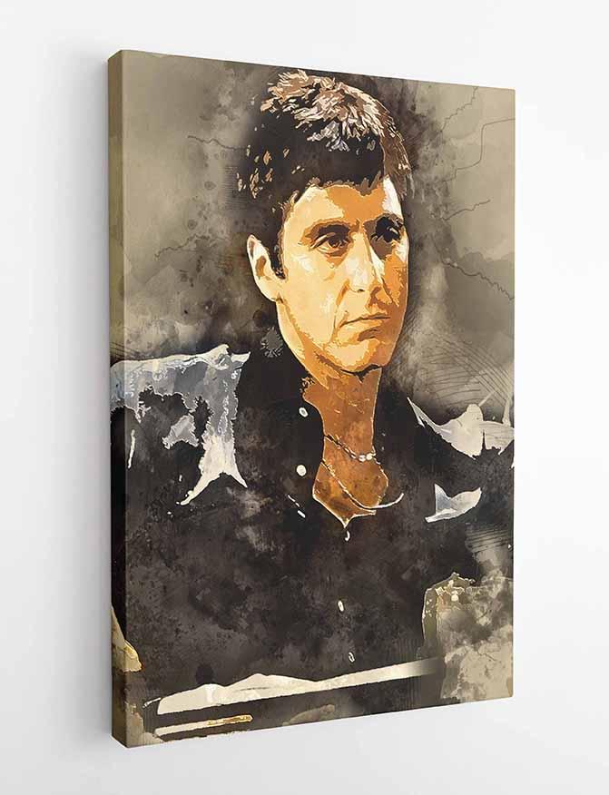 P94 Scarface Canvas Art Prints, Posters, and Wall Art Pop Art Collection
