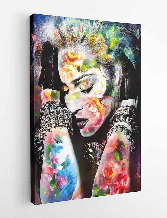 P98 Madonna Canvas Art Prints, Posters, and Wall Art Pop Art Collection