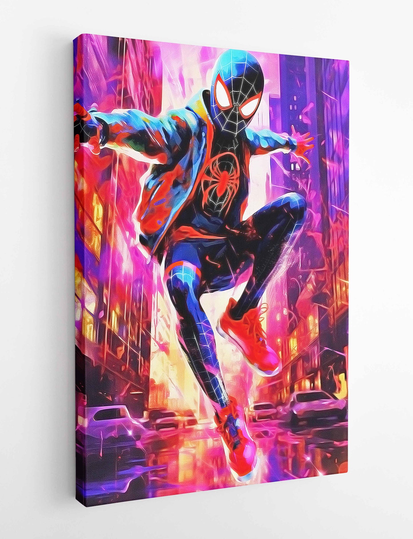 T198 Spider Man Canvas Art Prints, Posters, and Wall Art Superhero Collection