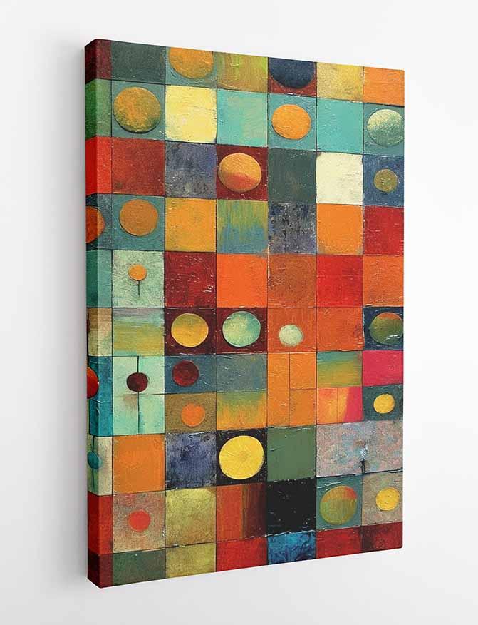 T398 Geometric & Abstract Canvas Art Prints, Posters, and Wall Art