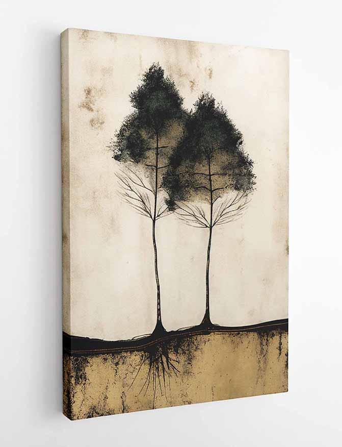 T65 Tree Canvas Art Prints, Posters, and Wall Art Flowers, Plants, Trees Collection