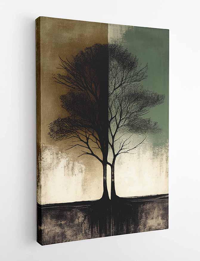 T85 Tree Canvas Art Prints, Posters, and Wall Art Flowers, Plants, Trees Collection