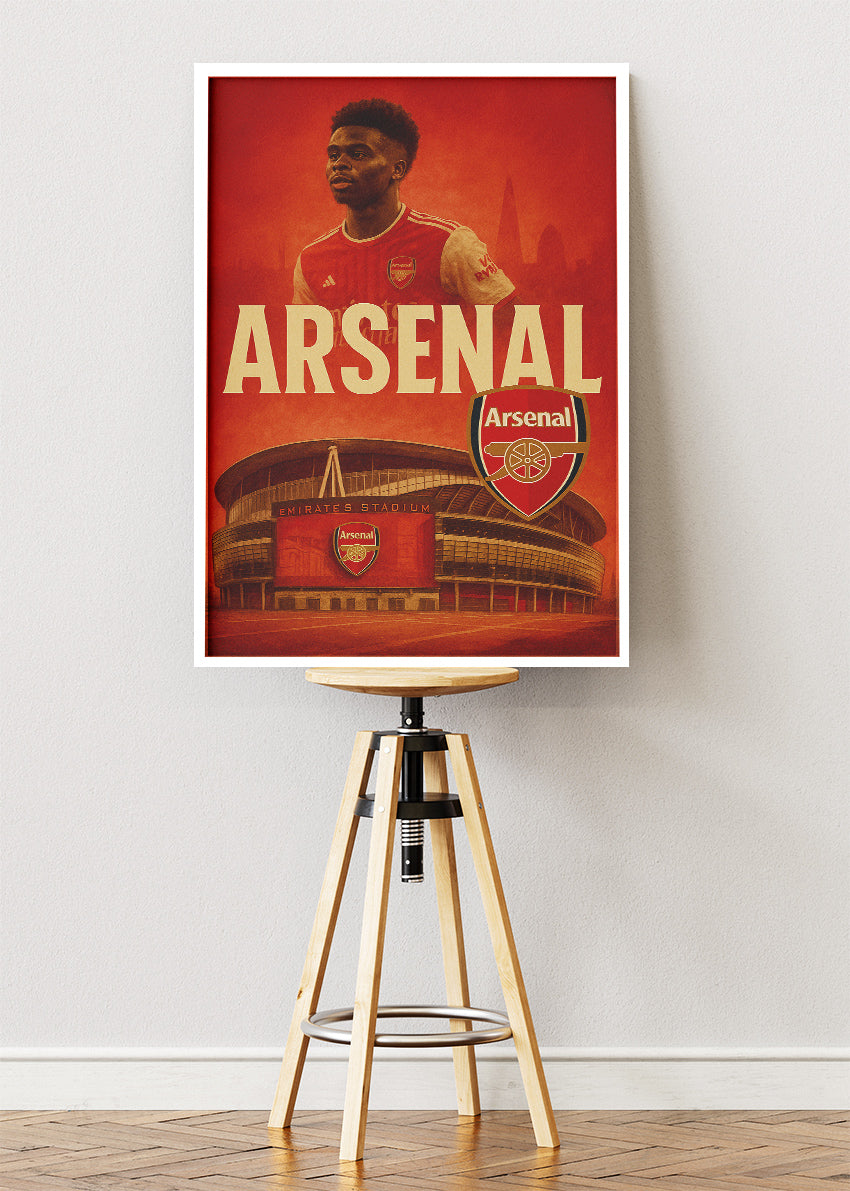 Arsenal Football Club Wall Art | Emirates Stadium & Club Poster & Canvas