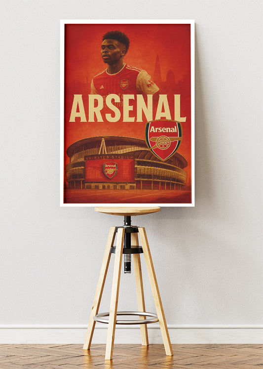 Arsenal Football Club Wall Art | Emirates Stadium & Club Poster & Canvas