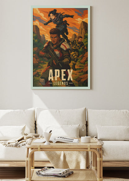 Apex Legends Wall Art – Squad Action Battle Royale Poster & Canvas