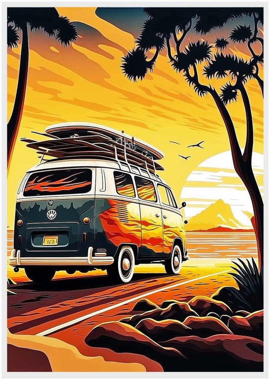 Automotive Wall Art Canvas & Poster Wall Art T310 Expressive Collection
