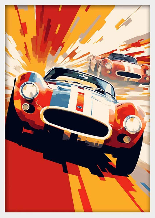 Automotive Wall Art Canvas & Poster Wall Art T341 Expressive Collection