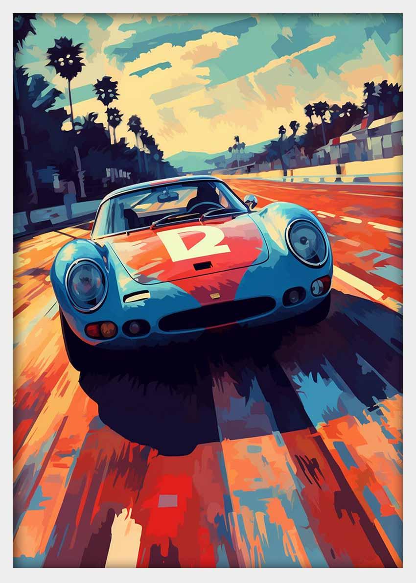 Automotive Wall Art Canvas & Poster Wall Art T342 Expressive Collection