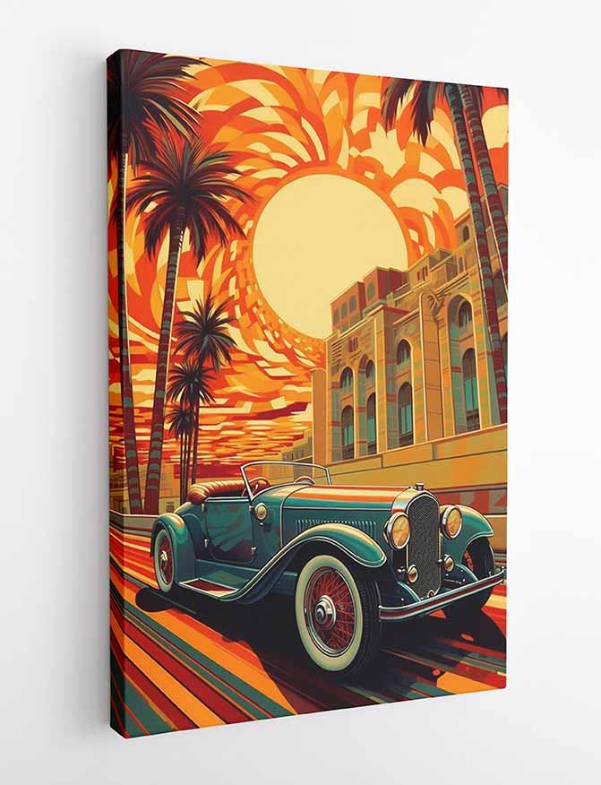 Automotive Wall Art Canvas & Poster Wall Art T373 Expressive Collection