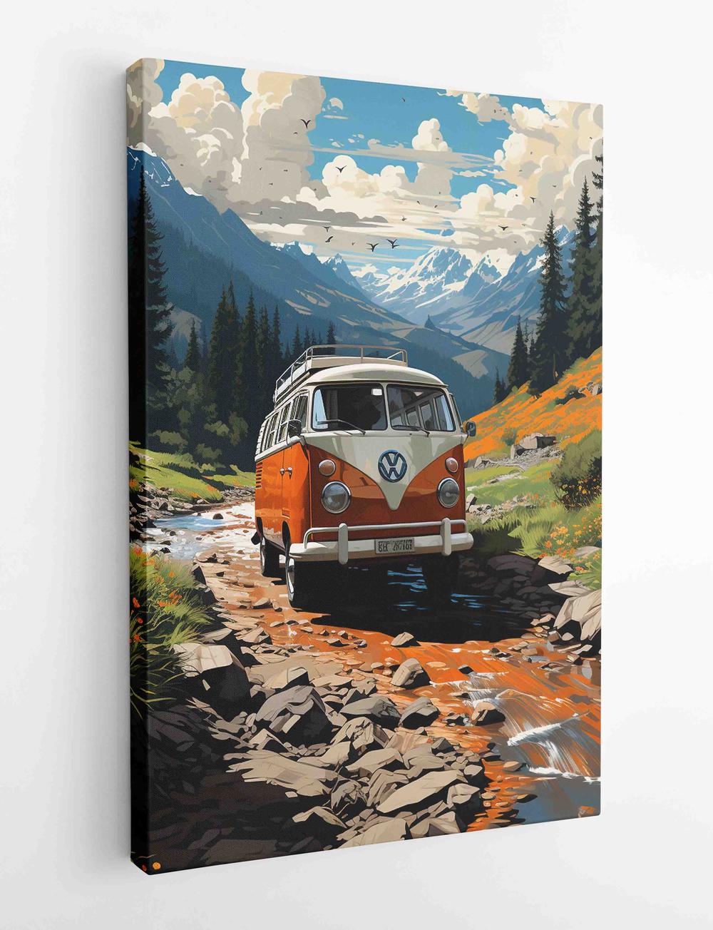 Automotive Wall Art Canvas & Poster Wall Art T456 Expressive Collection