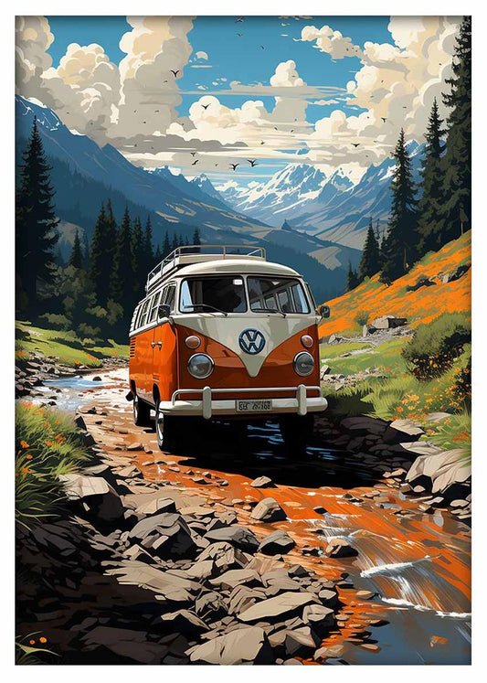 Automotive Wall Art Canvas & Poster Wall Art T456 Expressive Collection