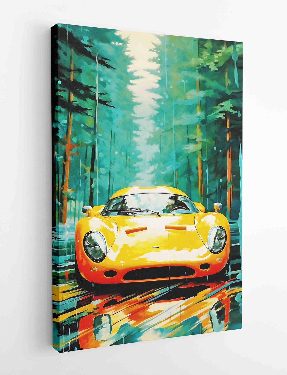 Automotive Wall Art Canvas & Poster Wall Art T476 Expressive Collection