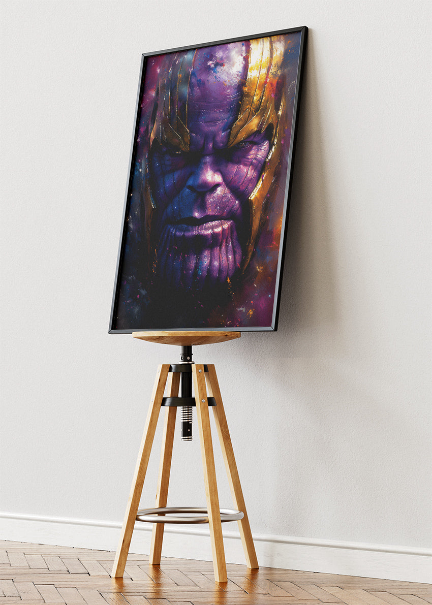 Thanos Infinity Gauntlet Portrait Canvas & Poster Print – AI PRINT LAB
