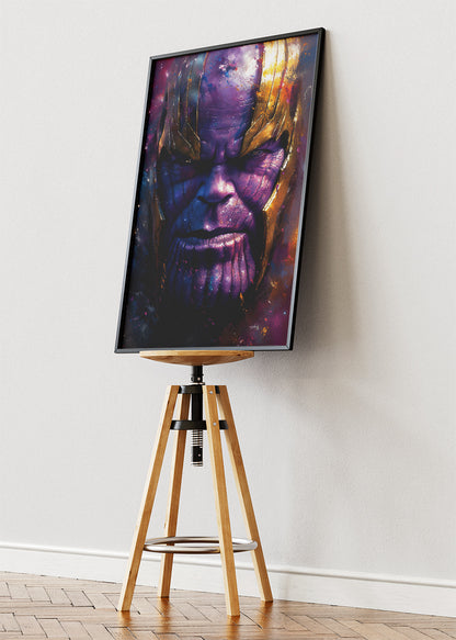 Thanos Infinity Gauntlet Portrait Canvas & Poster Print – AI PRINT LAB