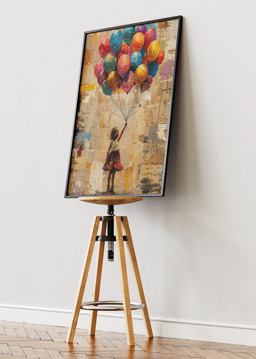 Dream Balloons Canvas & Poster Print – AI PRINT LAB
