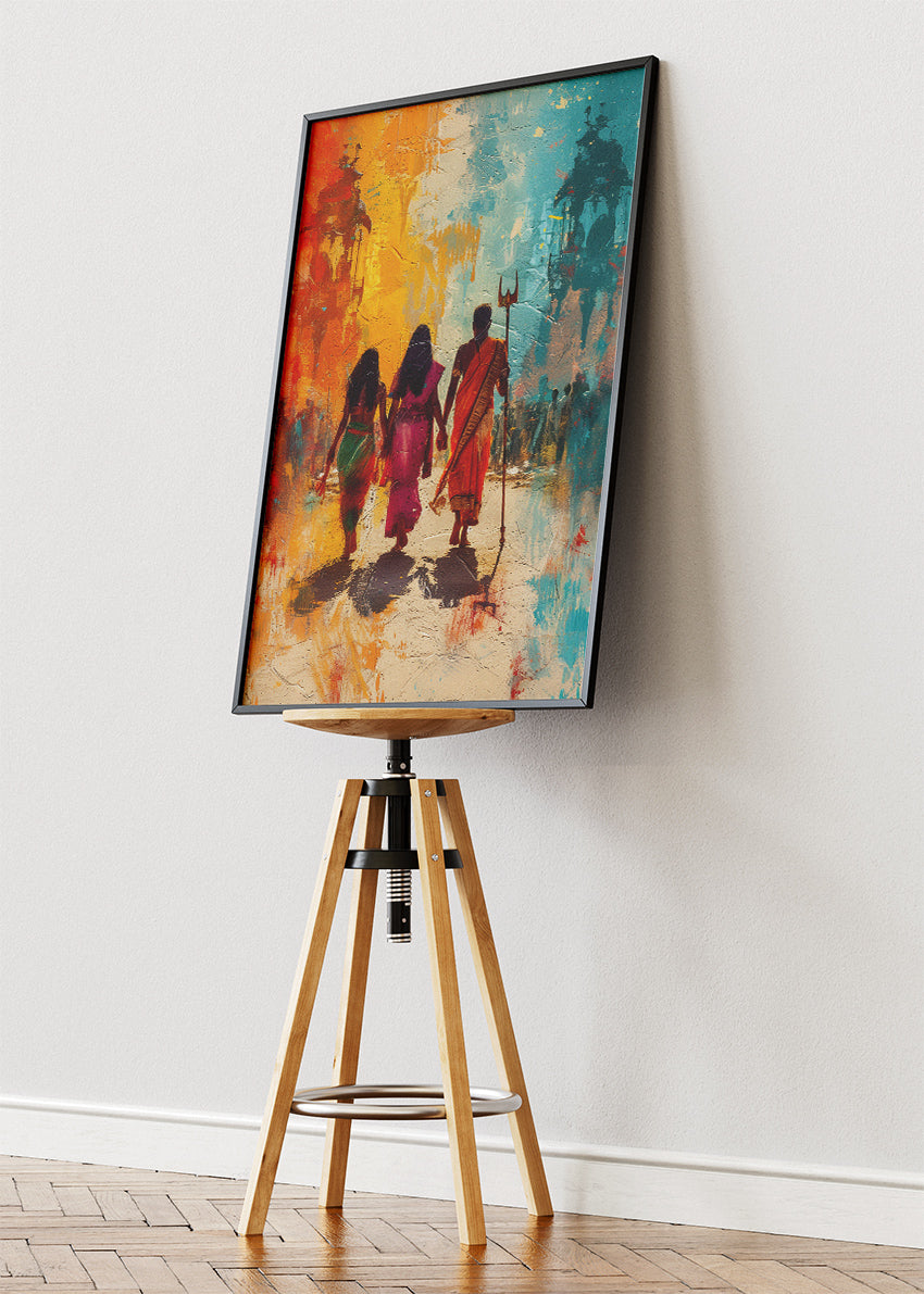 Sacred Journey Canvas & Poster Print – AI PRINT LAB