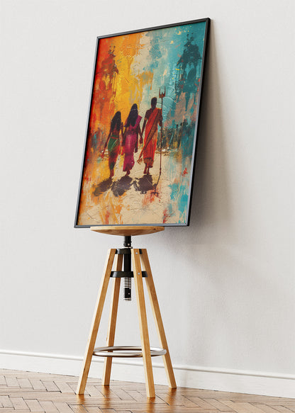 Sacred Journey Canvas & Poster Print – AI PRINT LAB