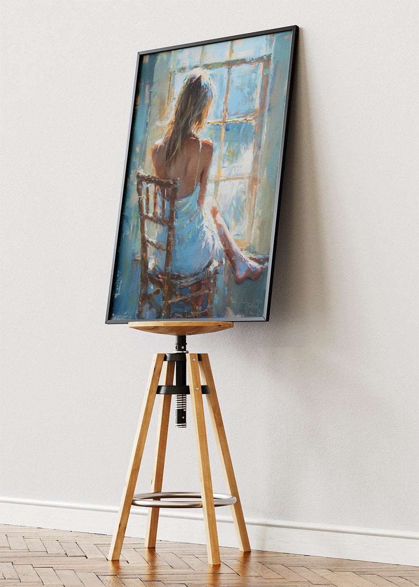 Window Light Serenity Canvas & Poster Print – AI PRINT LAB