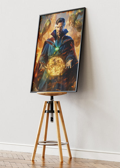 Doctor Strange Mystic Portal Canvas & Poster Print – AI PRINT LAB