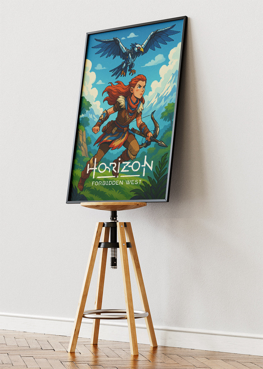 Horizon Forbidden West Wall Art – Epic Open-World Action RPG Poster & Canvas