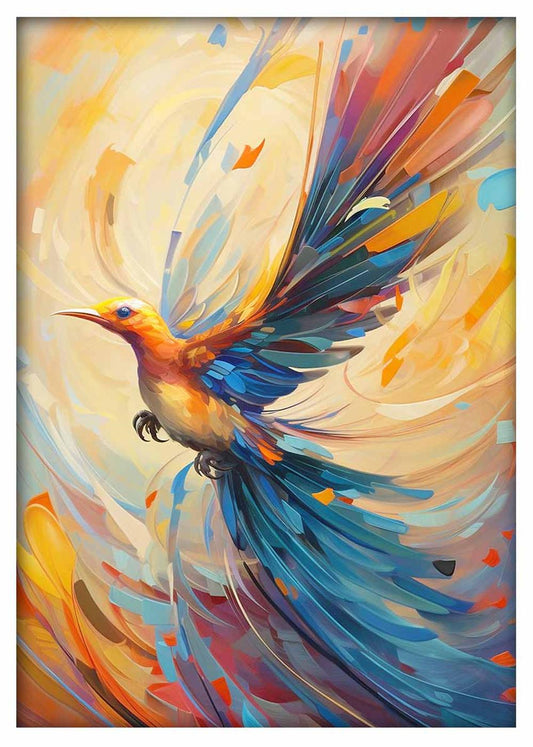 Bird Canvas & Poster Wall Art T424 Wildlife Series