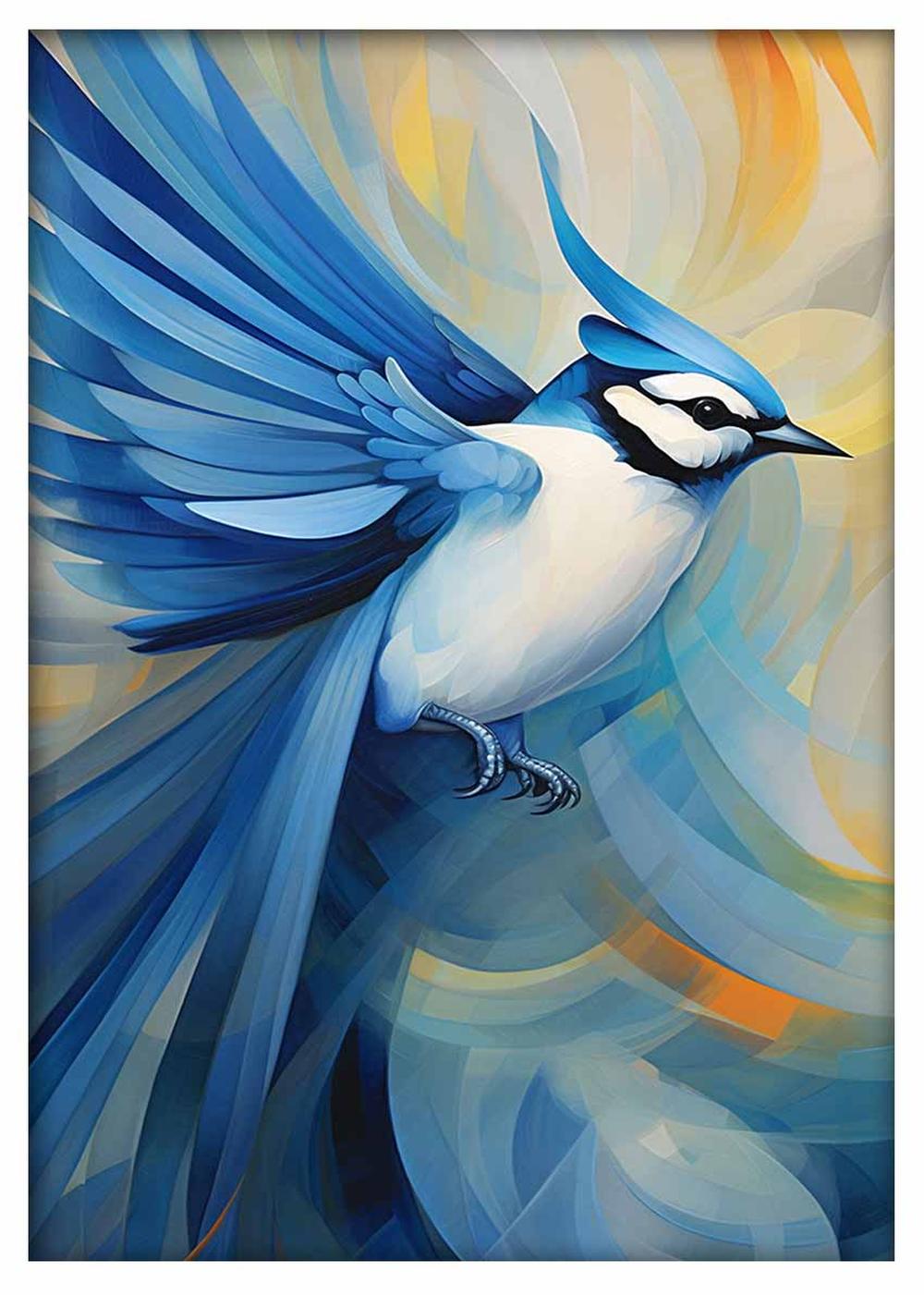 Bird Canvas & Poster Wall Art T425 Wildlife Series