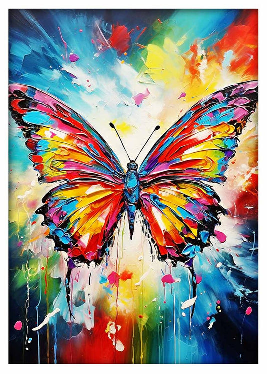 Butterfly Canvas & Poster Wall Art T462 Wildlife Series