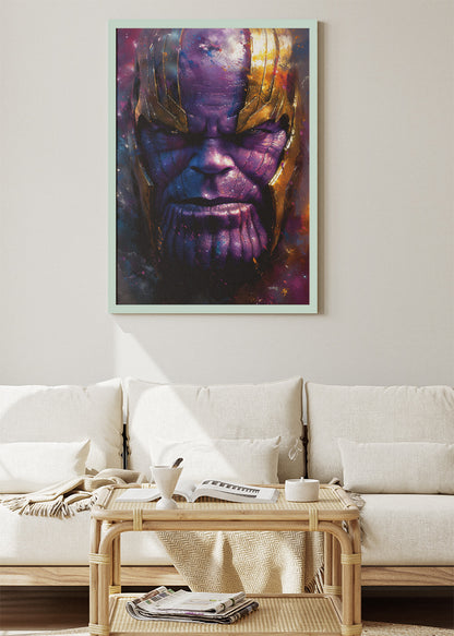 Thanos Infinity Gauntlet Portrait Canvas & Poster Print – AI PRINT LAB