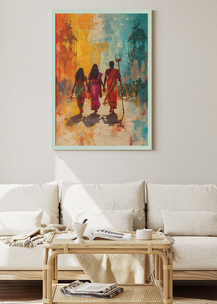 Sacred Journey Canvas & Poster Print – AI PRINT LAB
