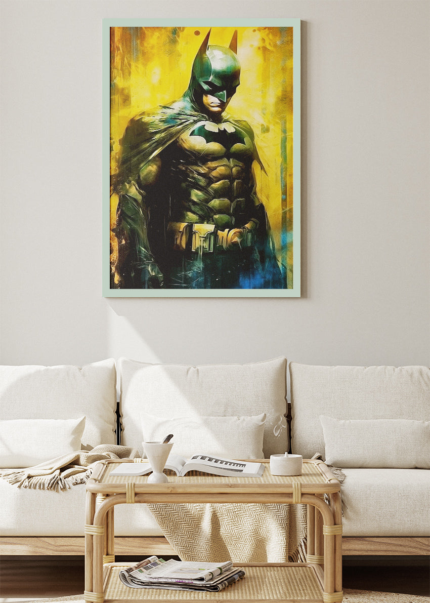Batman Dark Knight Portrait Canvas & Poster Print – AI PRINT LAB