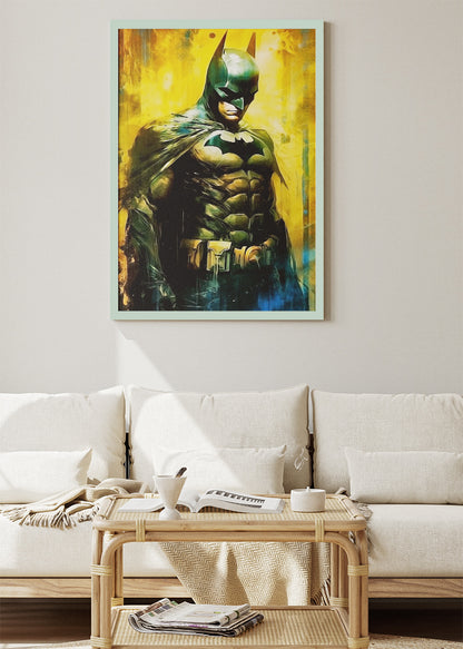 Batman Dark Knight Portrait Canvas & Poster Print – AI PRINT LAB